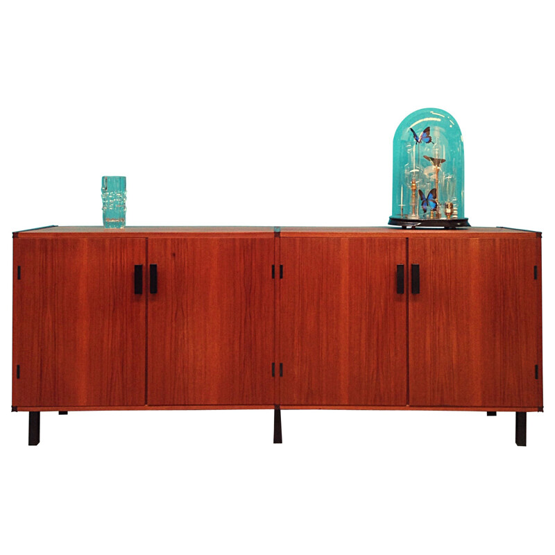 Scandinavian sideboard in teak, Cees BRAAKMAN - 1960s