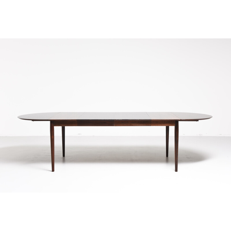 Vintage dining table in rosewood by Arne Vodder for Sibast - 1950s