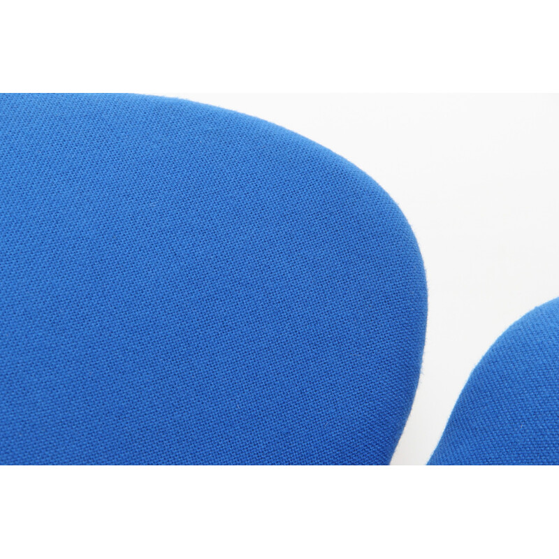 1st edition "Tulip" blue armchair, Pierre PAULIN - 1960s