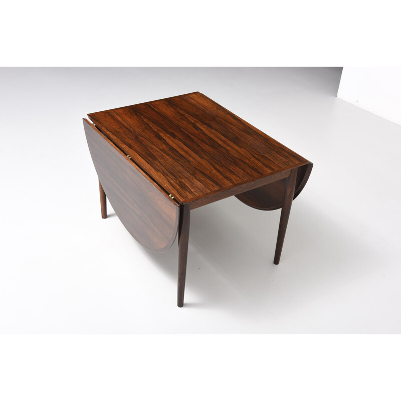 Vintage dining table in rosewood by Arne Vodder for Sibast - 1950s