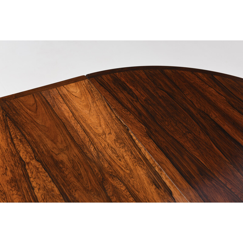 Vintage dining table in rosewood by Arne Vodder for Sibast - 1950s