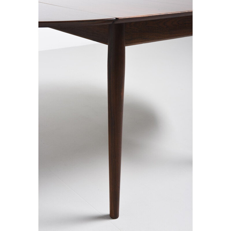 Vintage dining table in rosewood by Arne Vodder for Sibast - 1950s