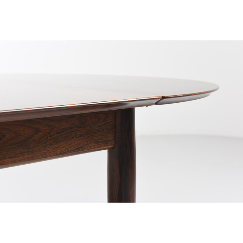 Vintage dining table in rosewood by Arne Vodder for Sibast - 1950s