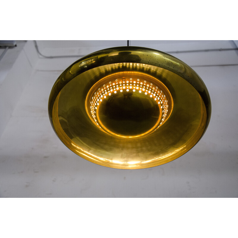 Brass "Fior di Loto" Pendant Lamp by Afra and Tobia Scarpa for Flos - 1960s