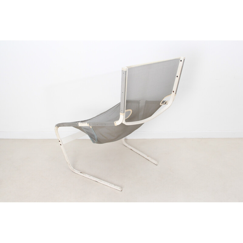 White "444" armchair, Pierre PAULIN - 1960s