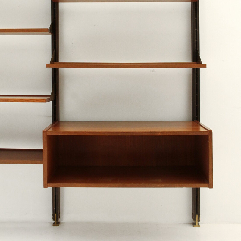 Modular wall unit system by La Permanente dei Mobili Cantù - 1950s