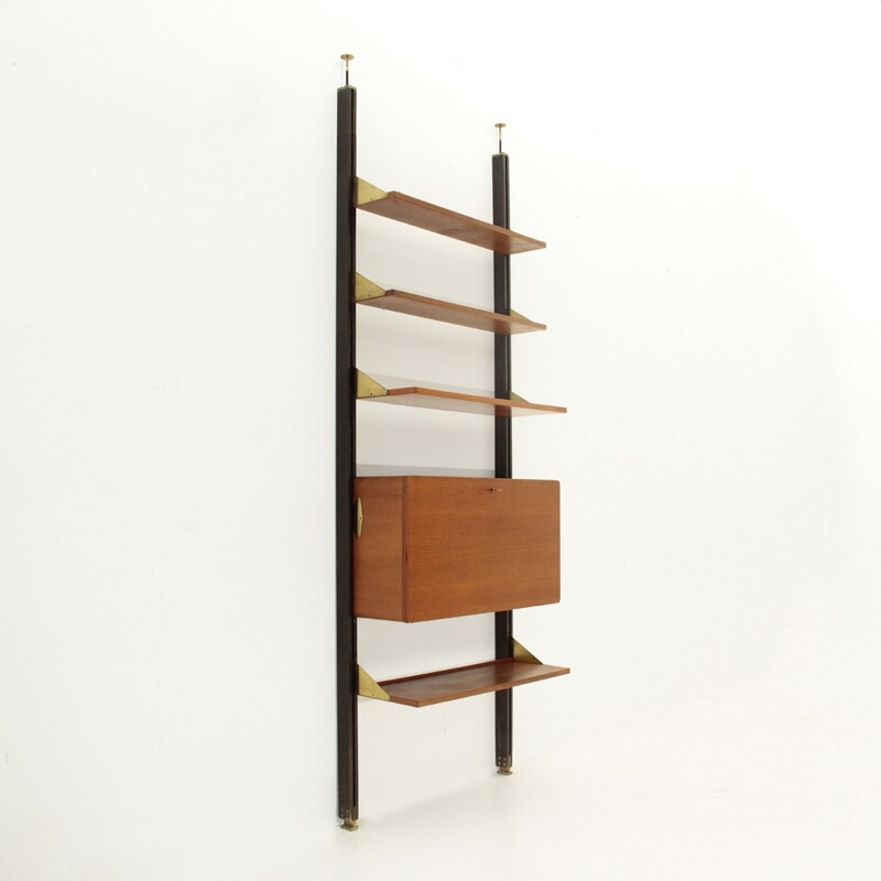 Vintage wall unit system by La Permanente dei Mobili Cantù - 1950s