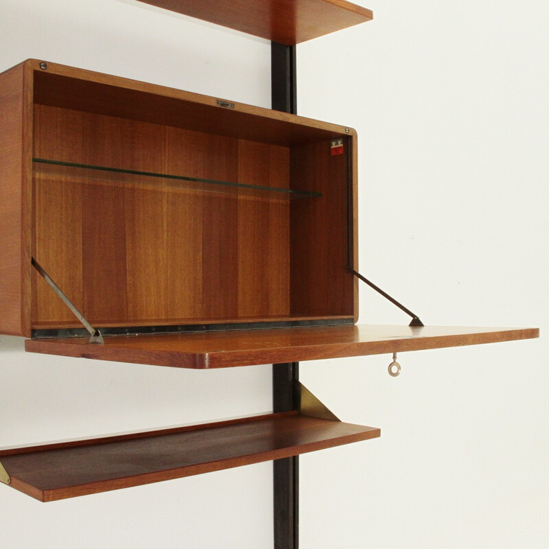 Vintage wall unit system by La Permanente dei Mobili Cantù - 1950s