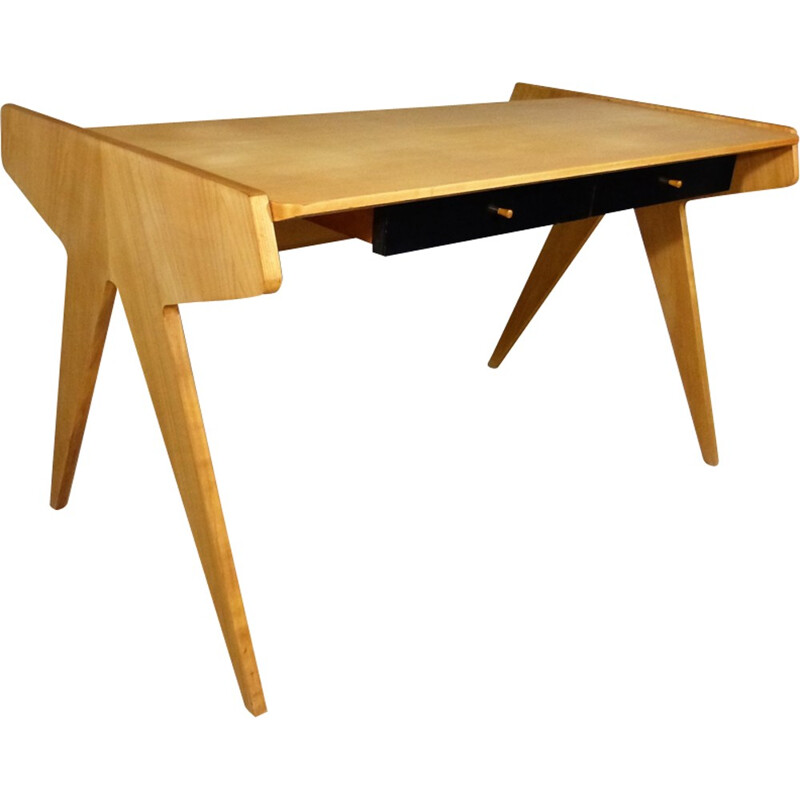 Vintage desk by Helmut Magg for WK Möbel - 1960s