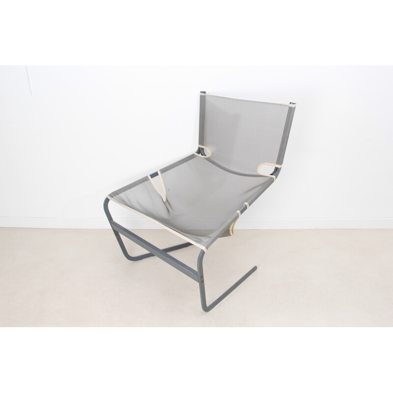 Grey "444" armchair, Pierre PAULIN - 1960s