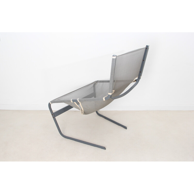 Fauteuil "444" gris, Pierre PAULIN - années 60