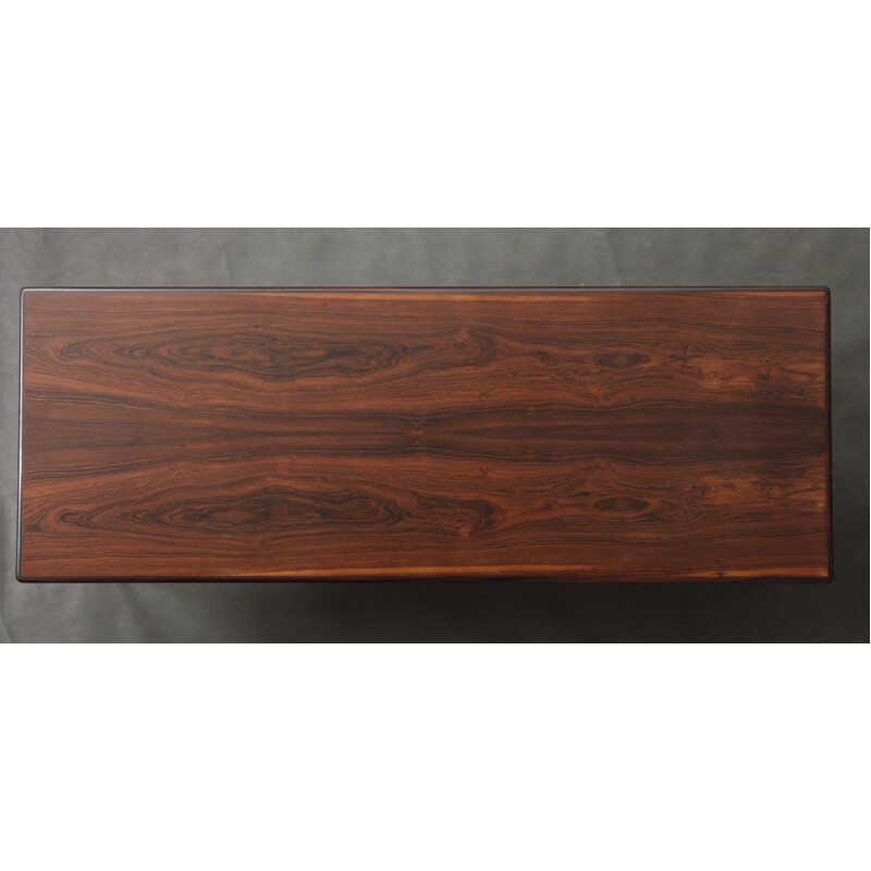 Vintage coffee table in rosewood by Johannes Andersen - 1960