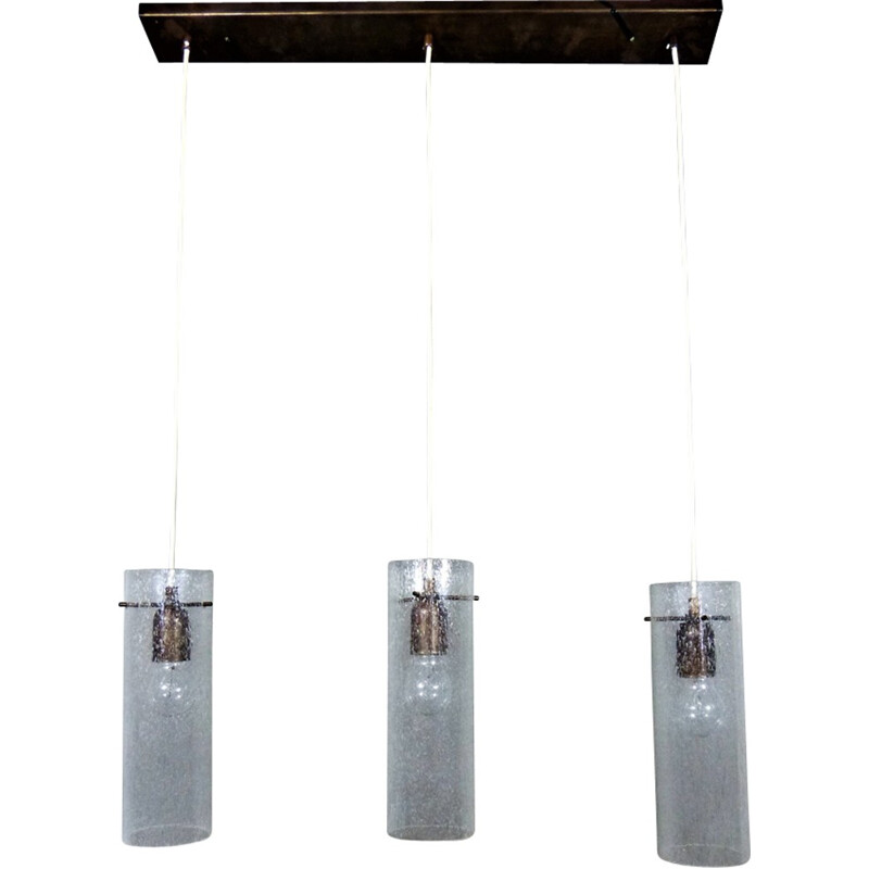 Vintage hanging lamp by Leuchten - 1980s