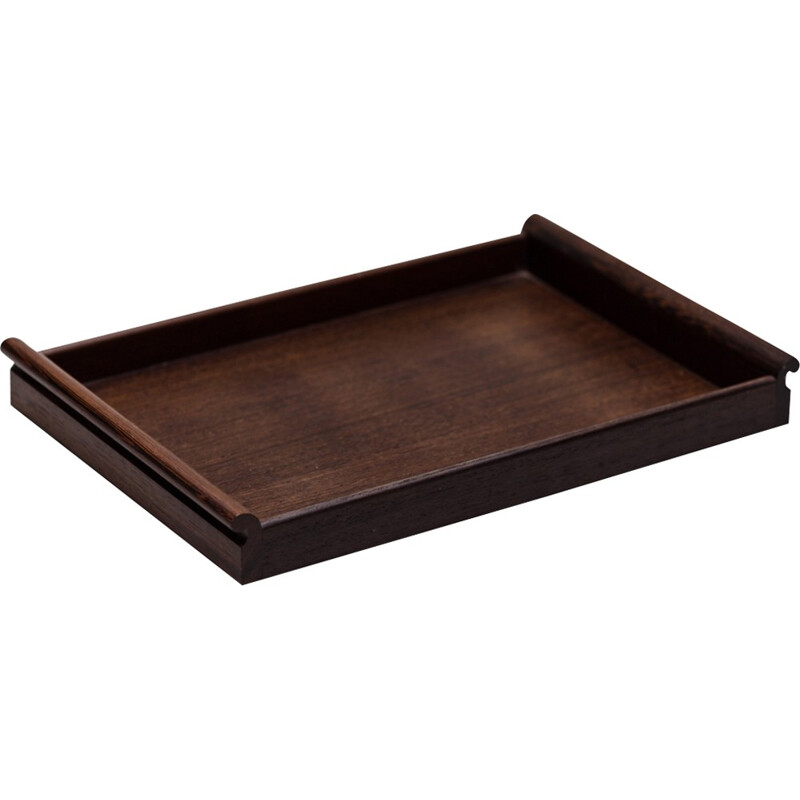 Vintage wenge Tray by Christian Liaigre - 2000s