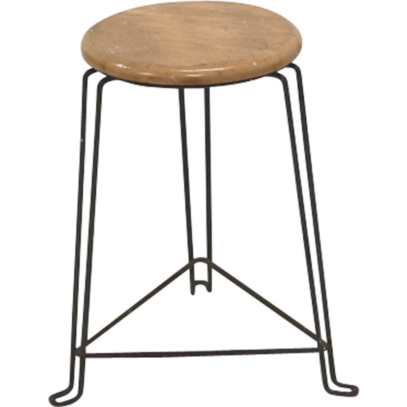 Industrial Stool by Jan van der Togt for Tomado Holland - 1930s