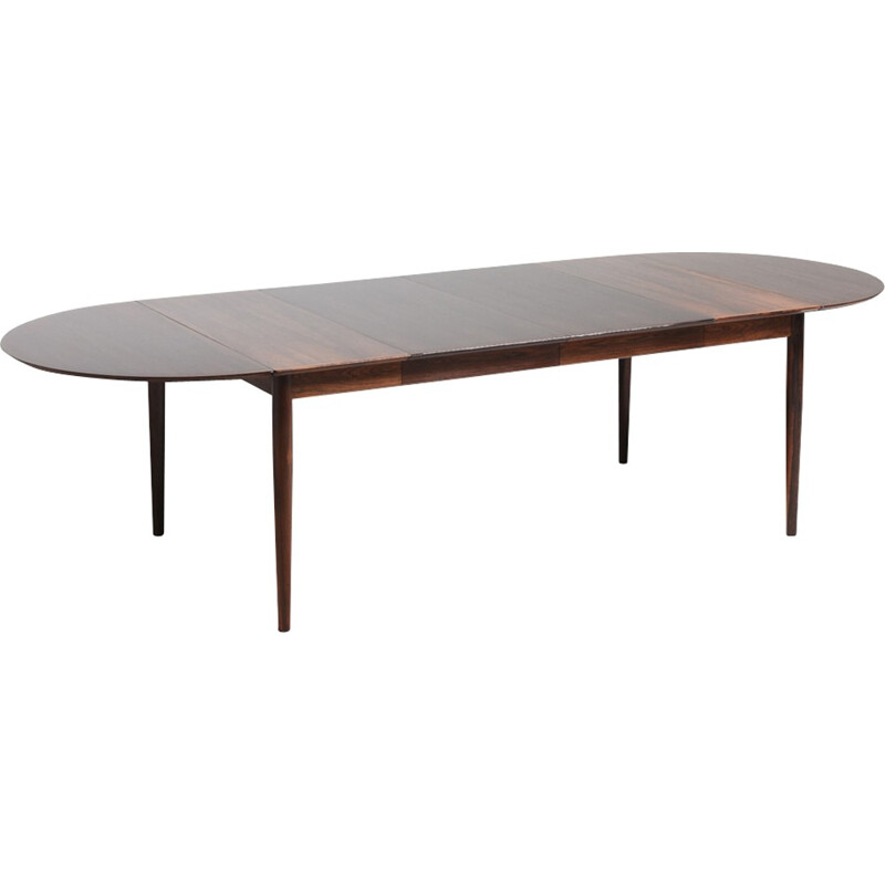 Vintage dining table in rosewood by Arne Vodder for Sibast - 1950s