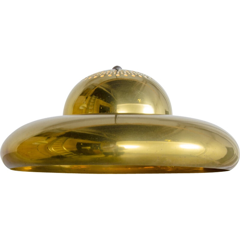 Brass "Fior di Loto" Pendant Lamp by Afra and Tobia Scarpa for Flos - 1960s