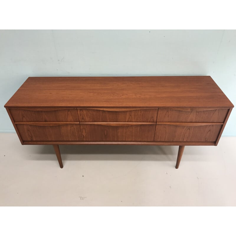 Teak vintage sideboard by Franck Guille - 1960s