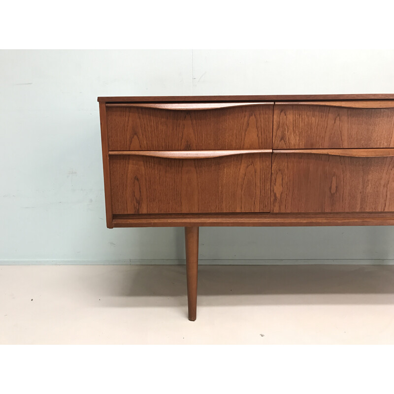 Teak vintage sideboard by Franck Guille - 1960s