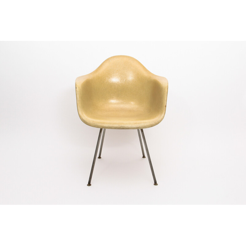 Fauteuil "DAX" parchemin, Charles & Ray EAMES - années 50