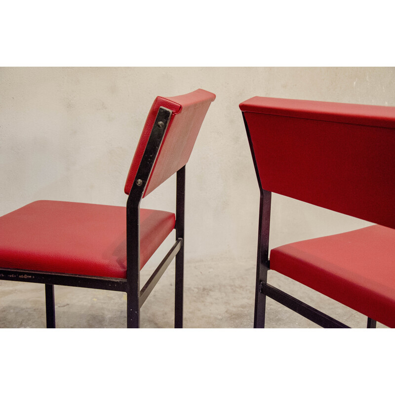 SM07 set of 6 Dining Chairs by Cees Braakman for Pastoe - 1960s