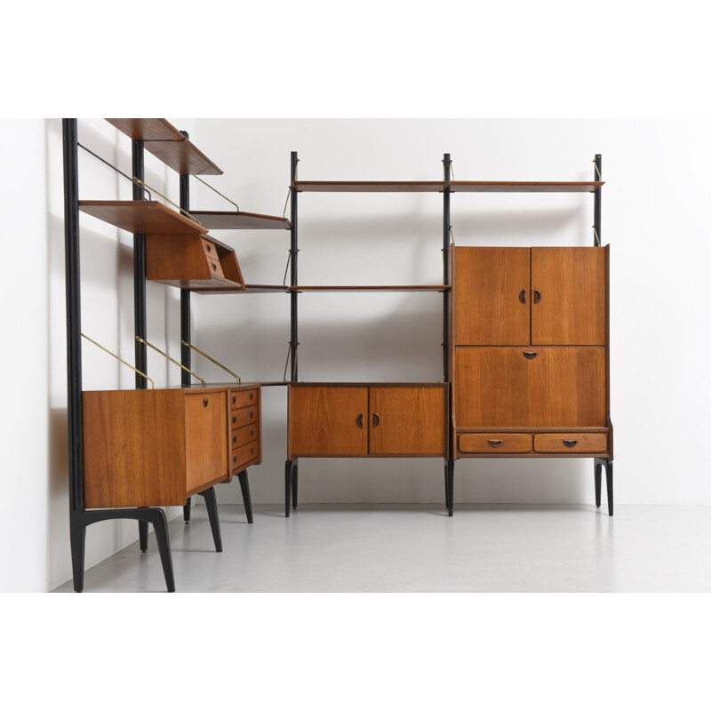 Wall unit vintage by Louis Van Teeffelen - 1960s