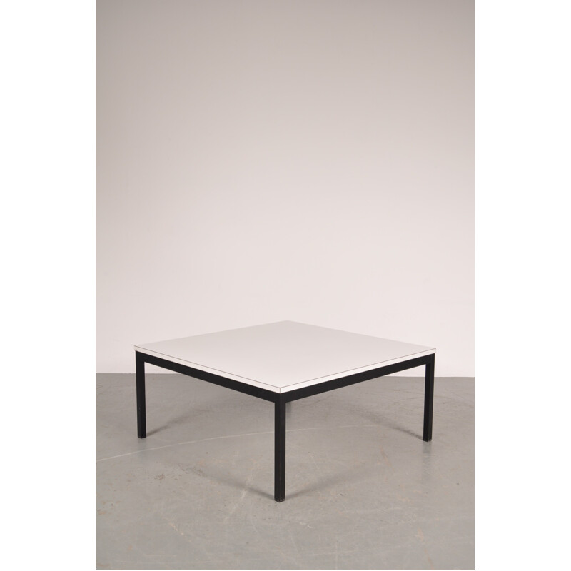 Modern Coffee Table, white top by Martin VISSER - 1960s