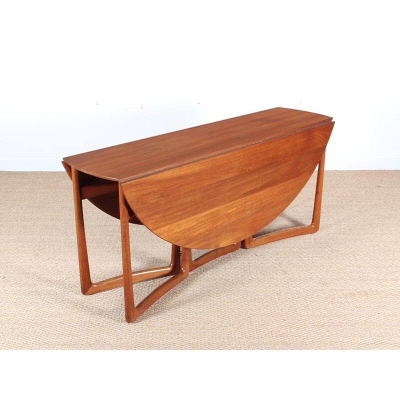 Vintage Scandinavian table in solid teak by Peter Hvidt and Orla Mølgaard Nielsen, 1960