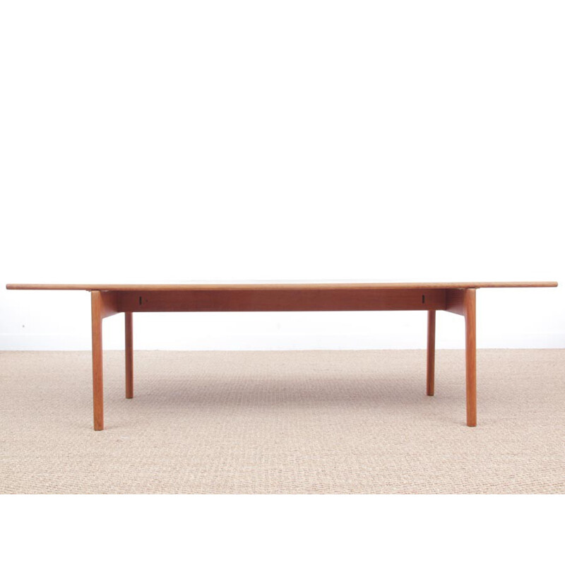 Vintage Coffee table in solid oak by Hans Wegner for Andreas Tuck - 1950s