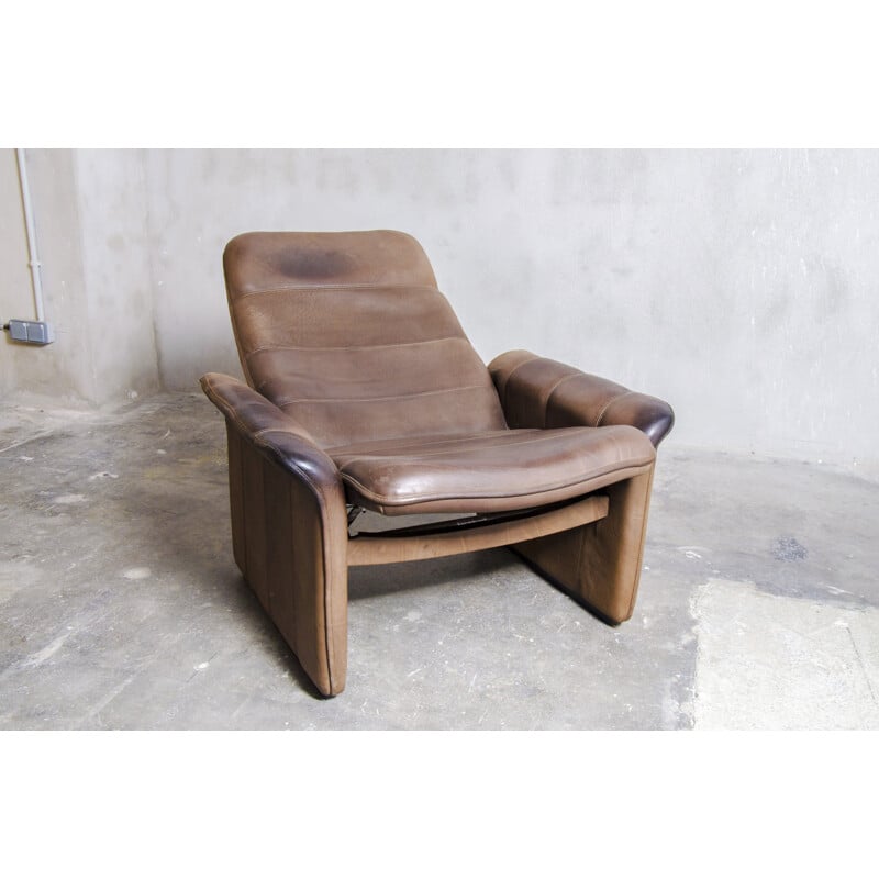 DS-50 Lounge Chair with Ottoman by De Sede - 1970s