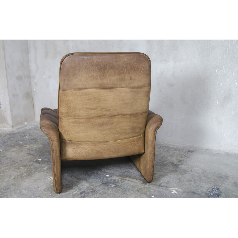 DS-50 Lounge Chair with Ottoman by De Sede - 1970s