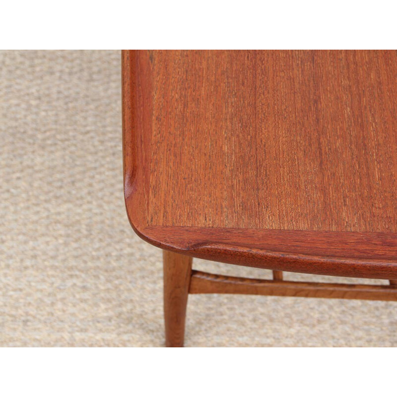 Scandinavian teak coffee table - 1950s