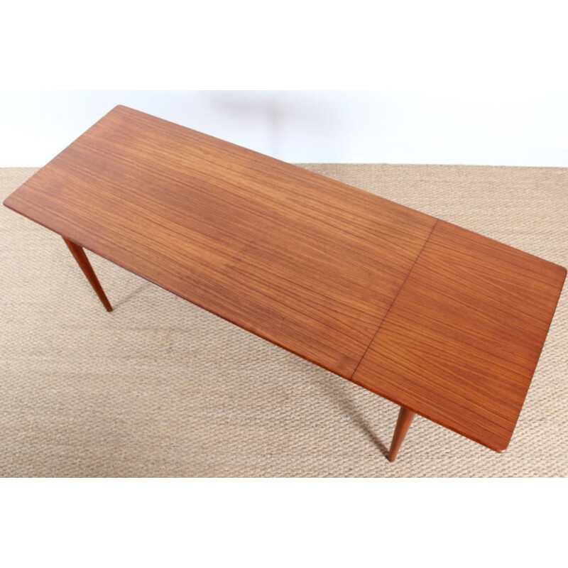 Scandinavian teak coffee table - 1960s