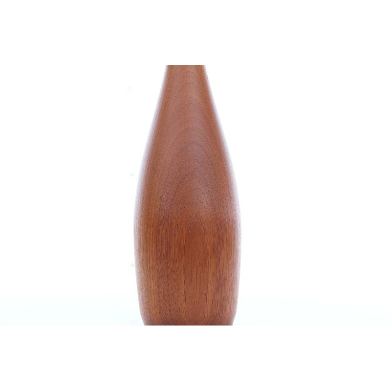 Vintage scandinavian teak lamp - 1960s