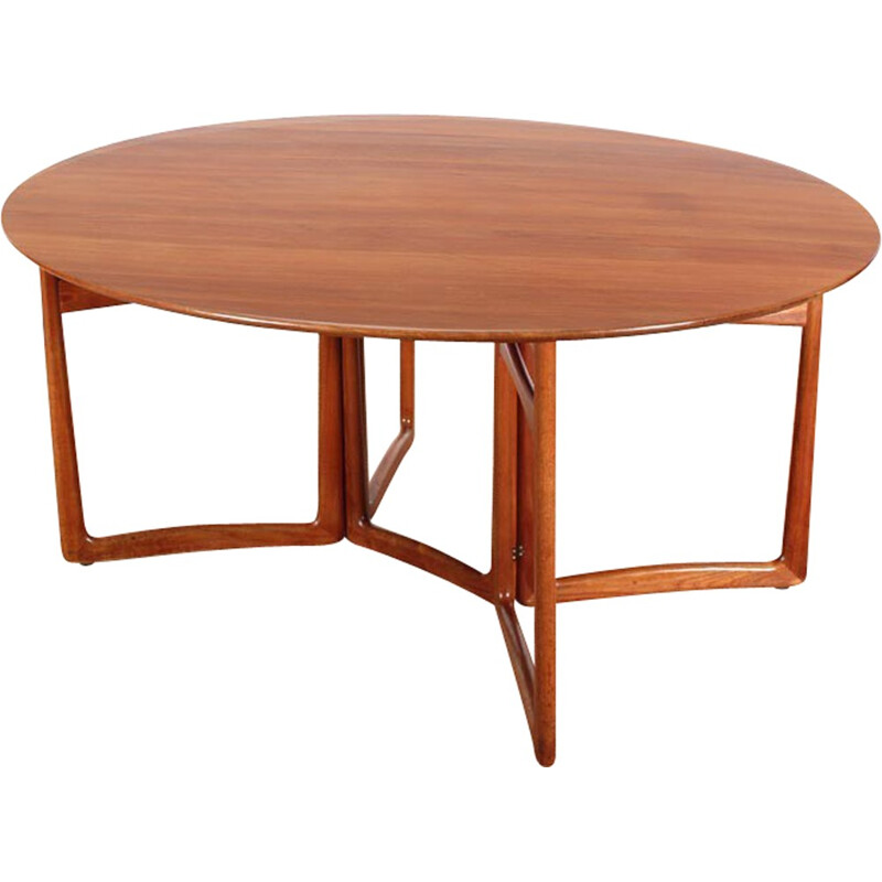 Vintage Scandinavian table in solid teak by Peter Hvidt and Orla Mølgaard Nielsen, 1960