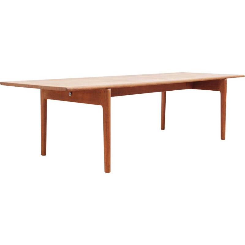 Vintage Coffee table in solid oak by Hans Wegner for Andreas Tuck - 1950s