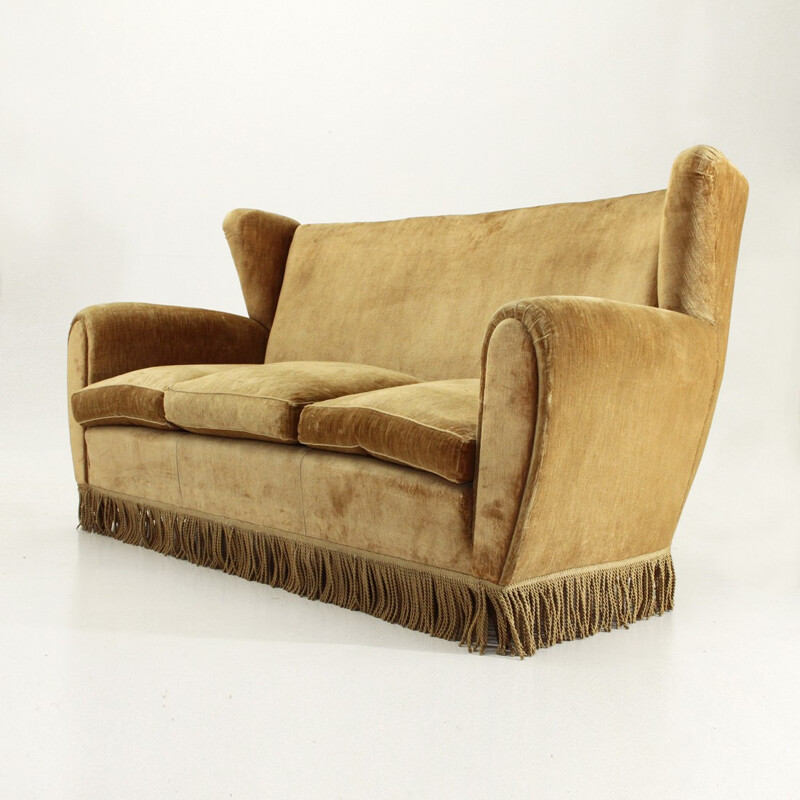 Italian three seats sofa for Poltrona Frau - 1950s