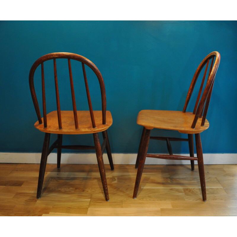Pair of vintage chairs by Imari Tapiovaara for Edsby-Verken - 1950