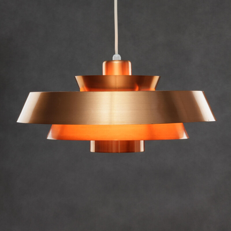  Nova vintage hanging lamp by Jo Hammerborg - 1960s