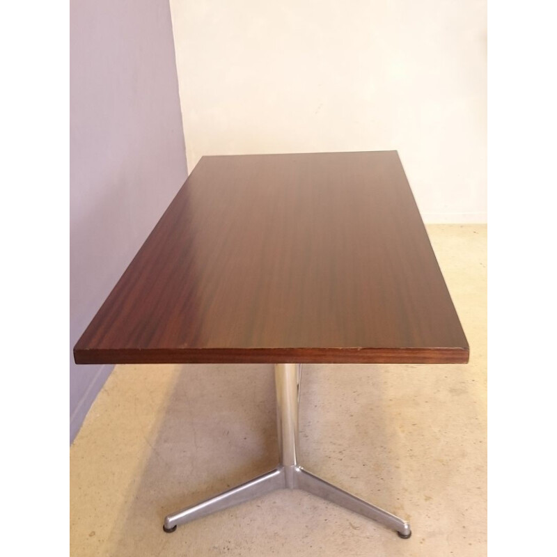 Rosewood vintage table desk - 1970s