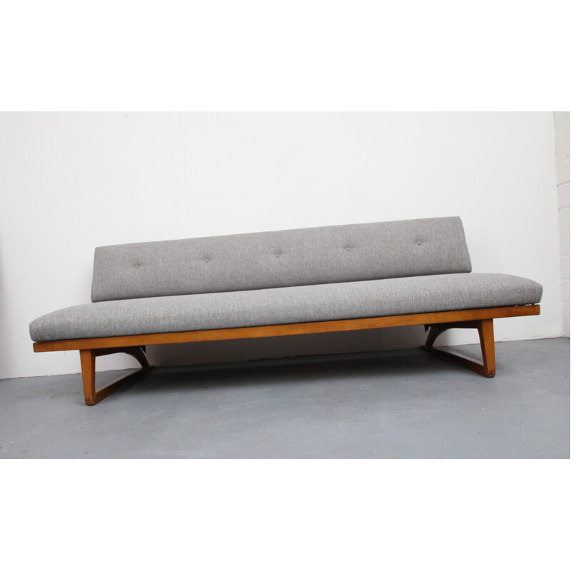 Classic vintage grey sofa - 1950s