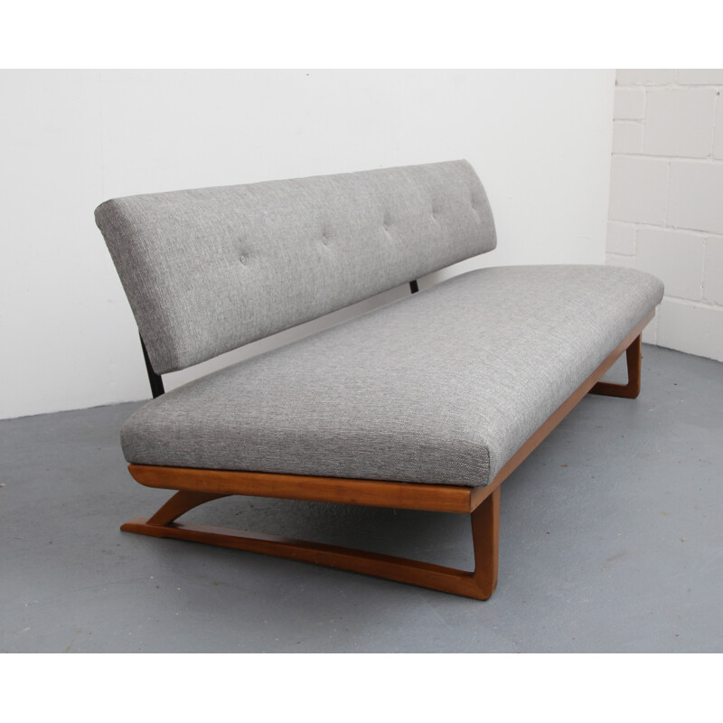 Classic vintage grey sofa - 1950s