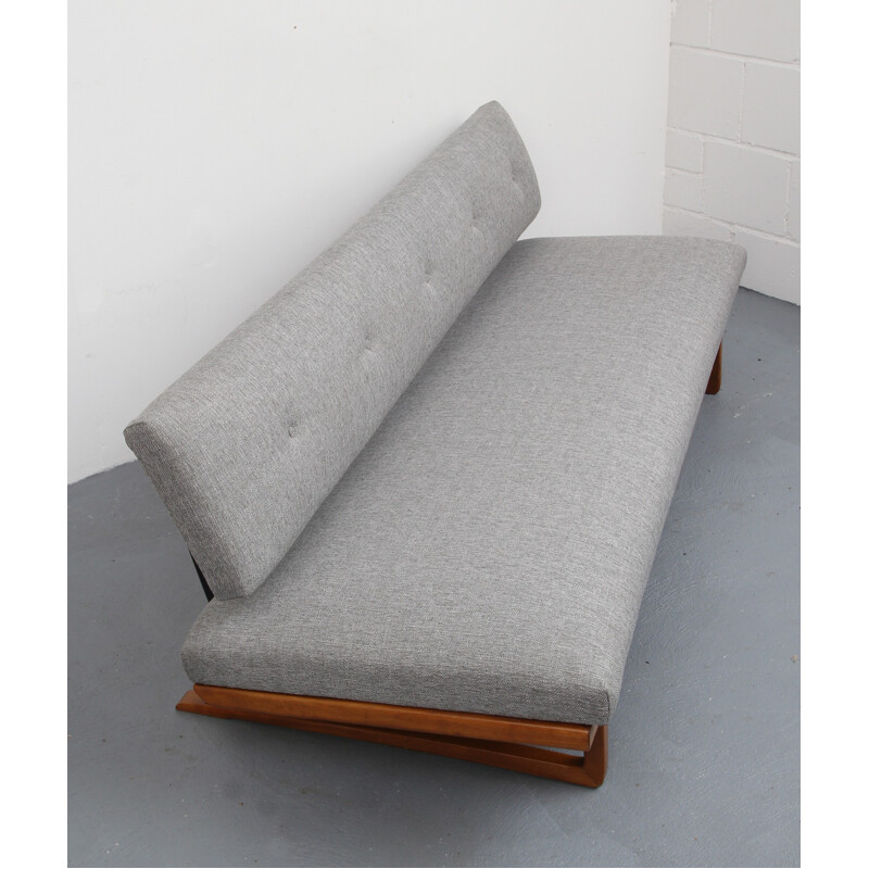 Classic vintage grey sofa - 1950s