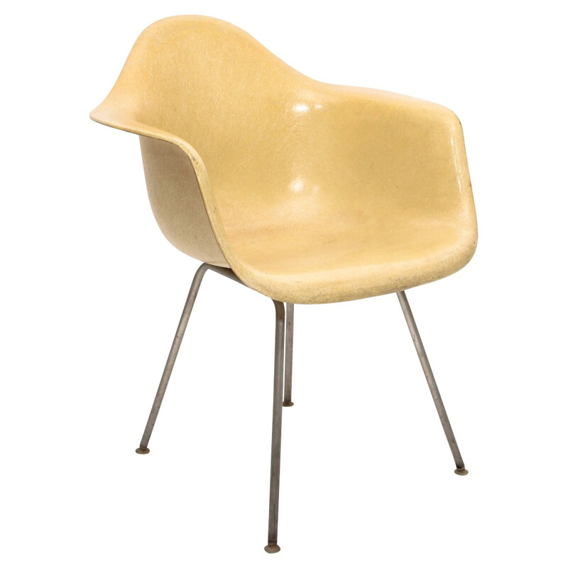 Fauteuil "DAX" parchemin, Charles & Ray EAMES - années 50