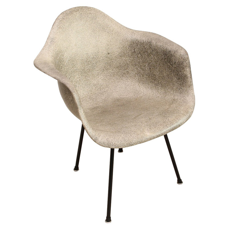 Fauteuil "DAX" gris première édition, Charles & Ray EAMES - années 50