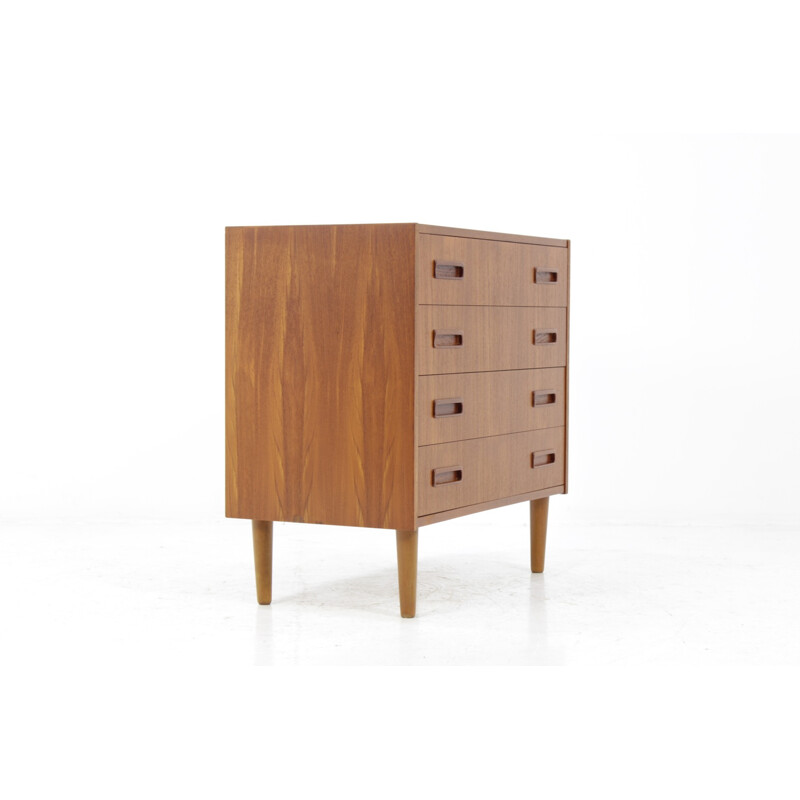 Danish teak vintage chest of drawers - 1960s