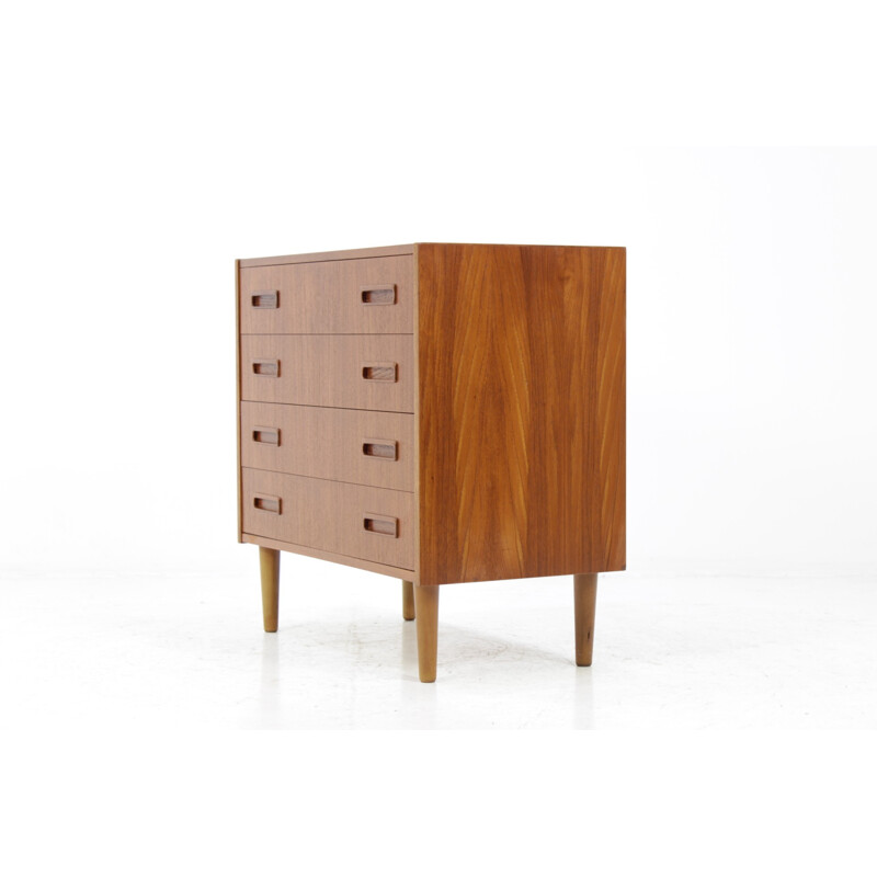 Danish teak vintage chest of drawers - 1960s