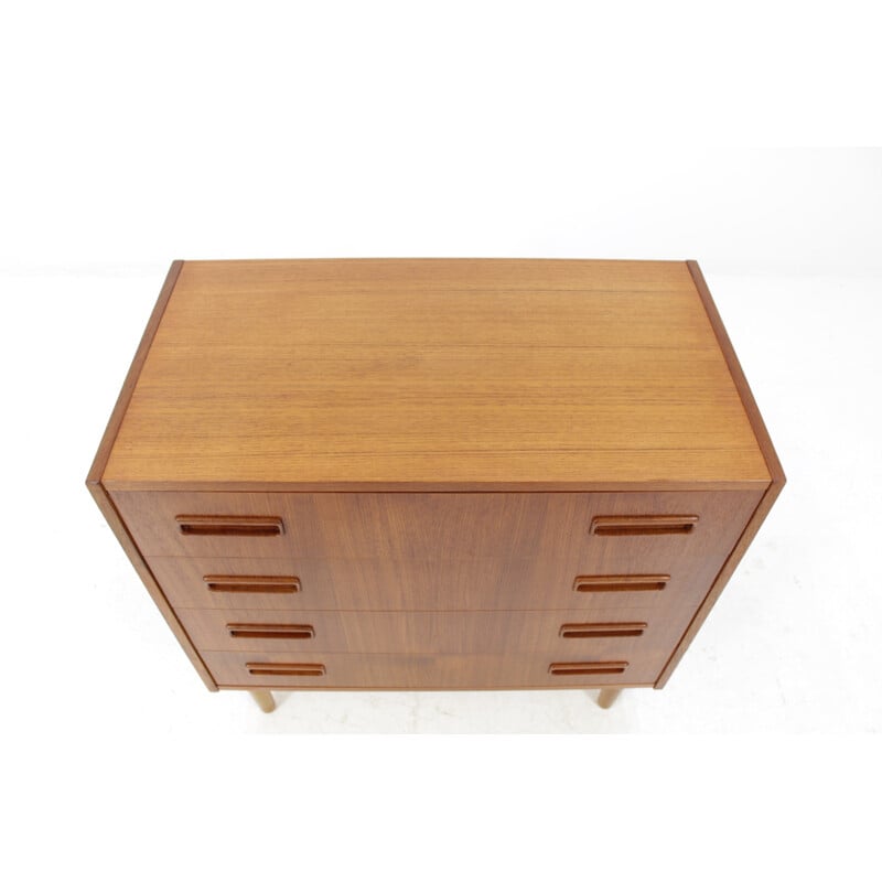 Danish teak vintage chest of drawers - 1960s