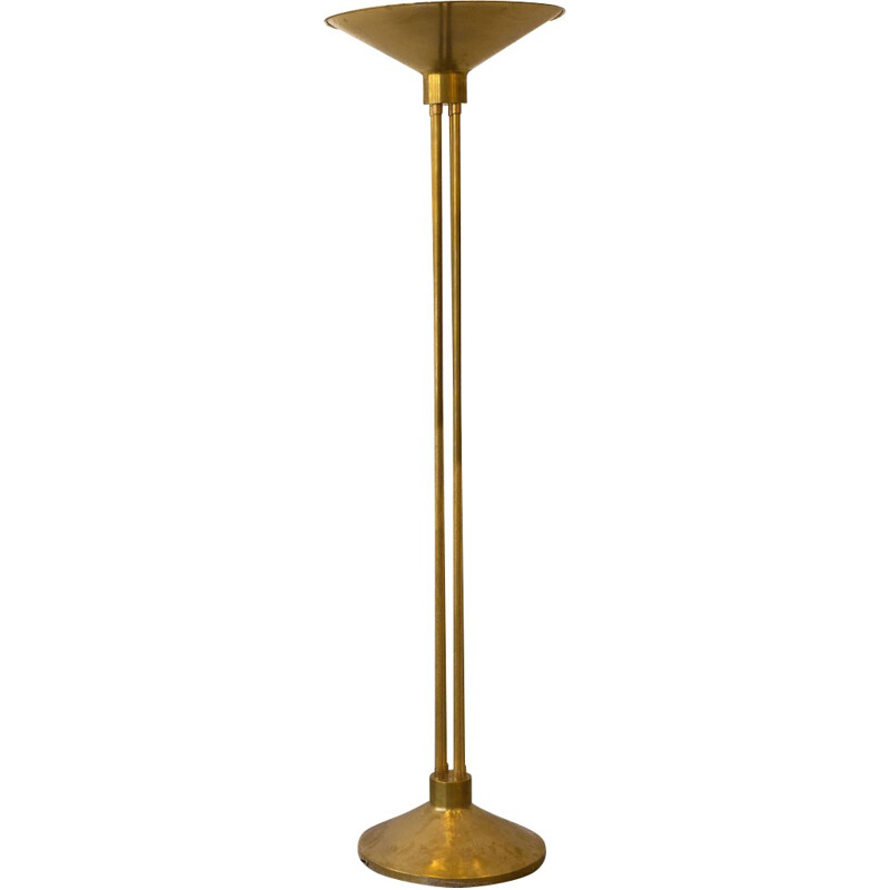 French Brass floor lamp - 1950s