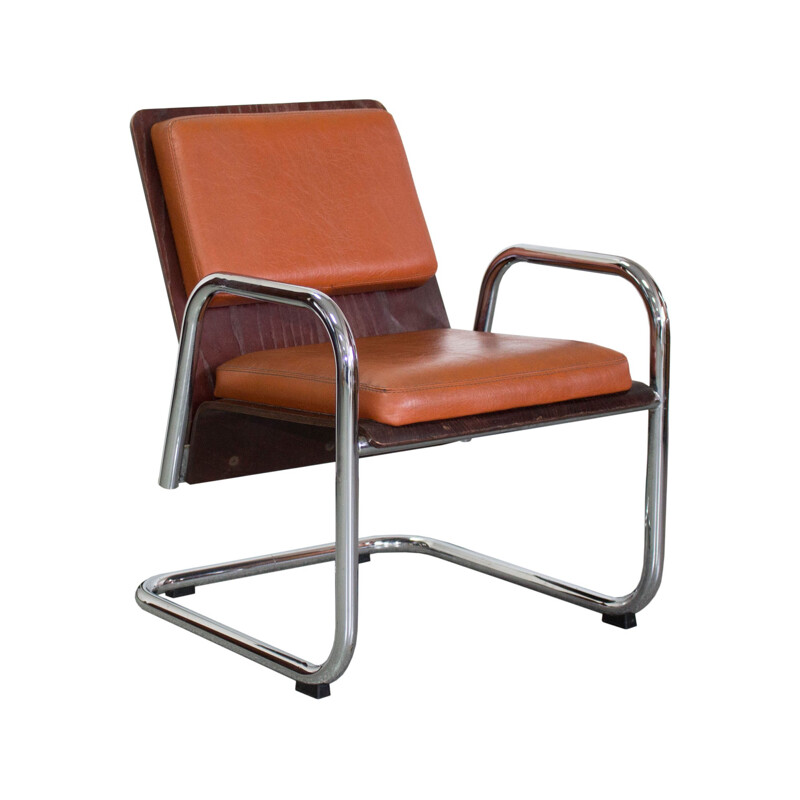 Vintage Cantilever armchair -1970s